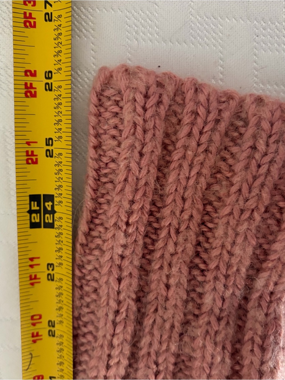 Rainbow Striped Turtleneck Crop Sweater Pastel French Euro Vintage - Picture 7 of 7